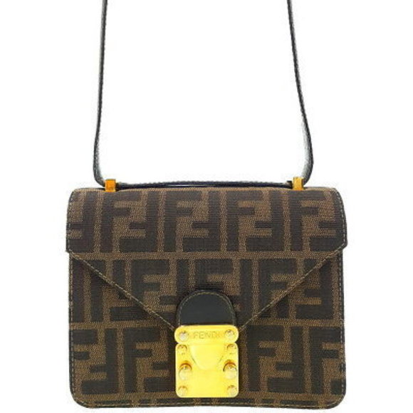 FENDI Zucca Shoulder Bag - Picture 1 of 8